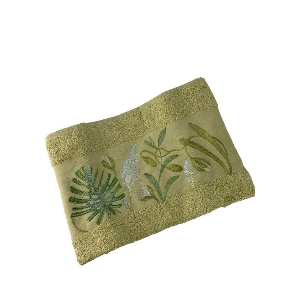 New Paradise Hand Towel 100% Cotton Bamboo Color Design